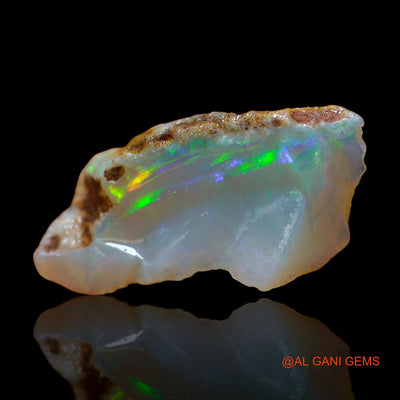 5.00 Cts Unheated Australian Fire Opal Loose Gemstone Fancy Rough Natural 21x10x6 mm RC-96