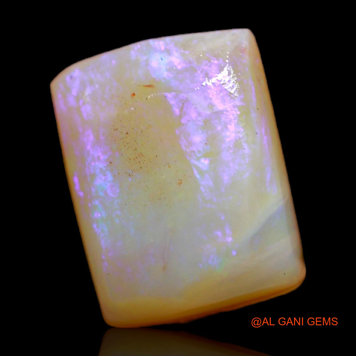 4.00 Cts Natural Australian Fire Opal Loose Gemstone Oval Rough 11x9x4 mm RC-970