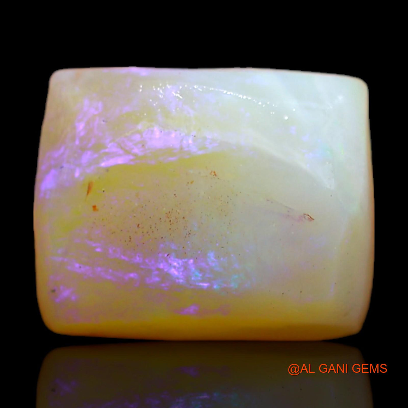 4.00 Cts Natural Australian Fire Opal Loose Gemstone Oval Rough 11x9x4 mm RC-970