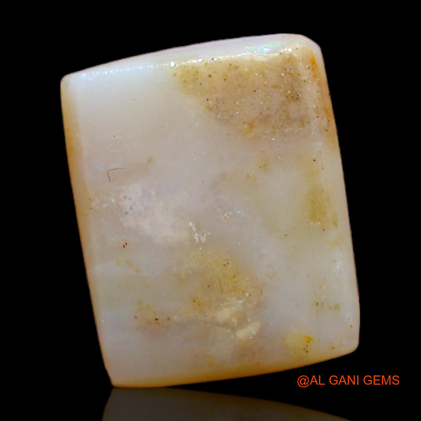 4.00 Cts Natural Australian Fire Opal Loose Gemstone Oval Rough 11x9x4 mm RC-970