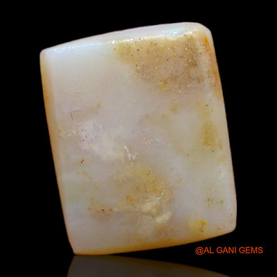 4.00 Cts Natural Australian Fire Opal Loose Gemstone Oval Rough 11x9x4 mm RC-970
