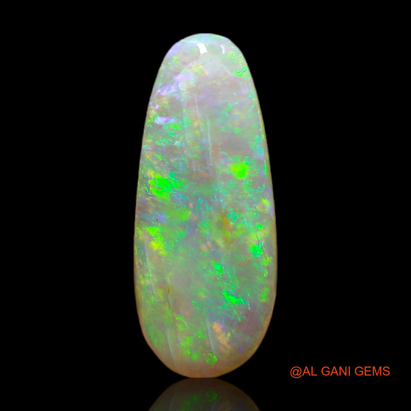 Natural Fire Opal Gemstone 2.00 Cts Loose Fancy Rough From Australia 17x7x2 mm RC-971