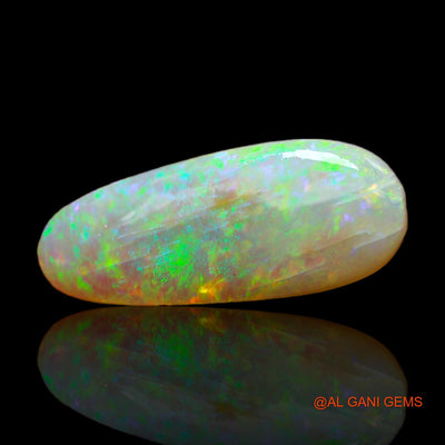 Natural Fire Opal Gemstone 2.00 Cts Loose Fancy Rough From Australia 17x7x2 mm RC-971