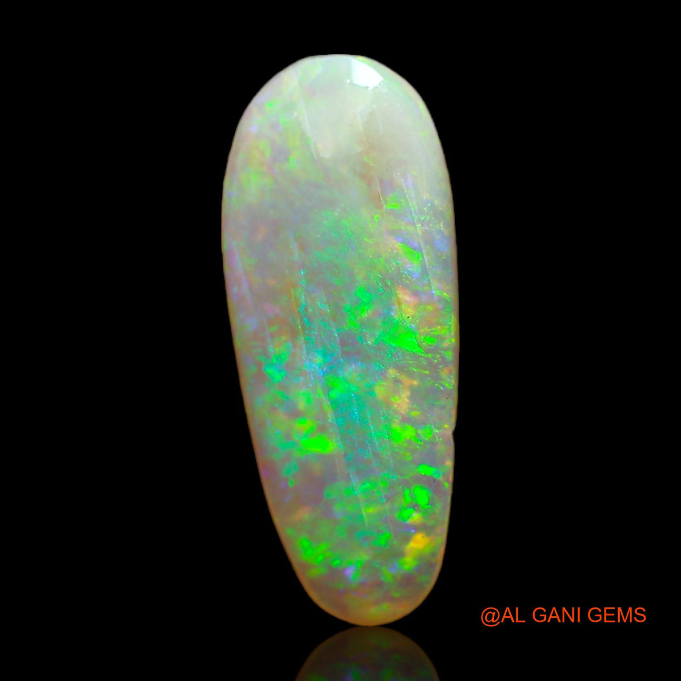 Natural Fire Opal Gemstone 2.00 Cts Loose Fancy Rough From Australia 17x7x2 mm RC-971