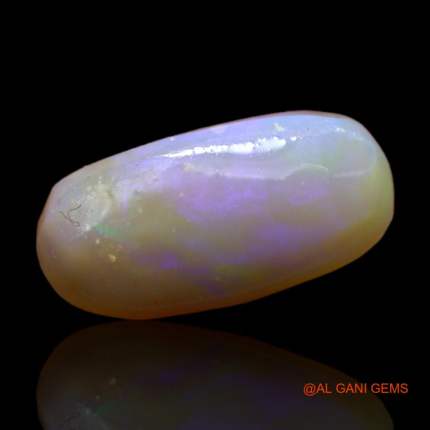 4.00 Cts Unheated Australian Fire Opal Loose Gemstone Oval Rough Natural 16x8x5 mm RC-972