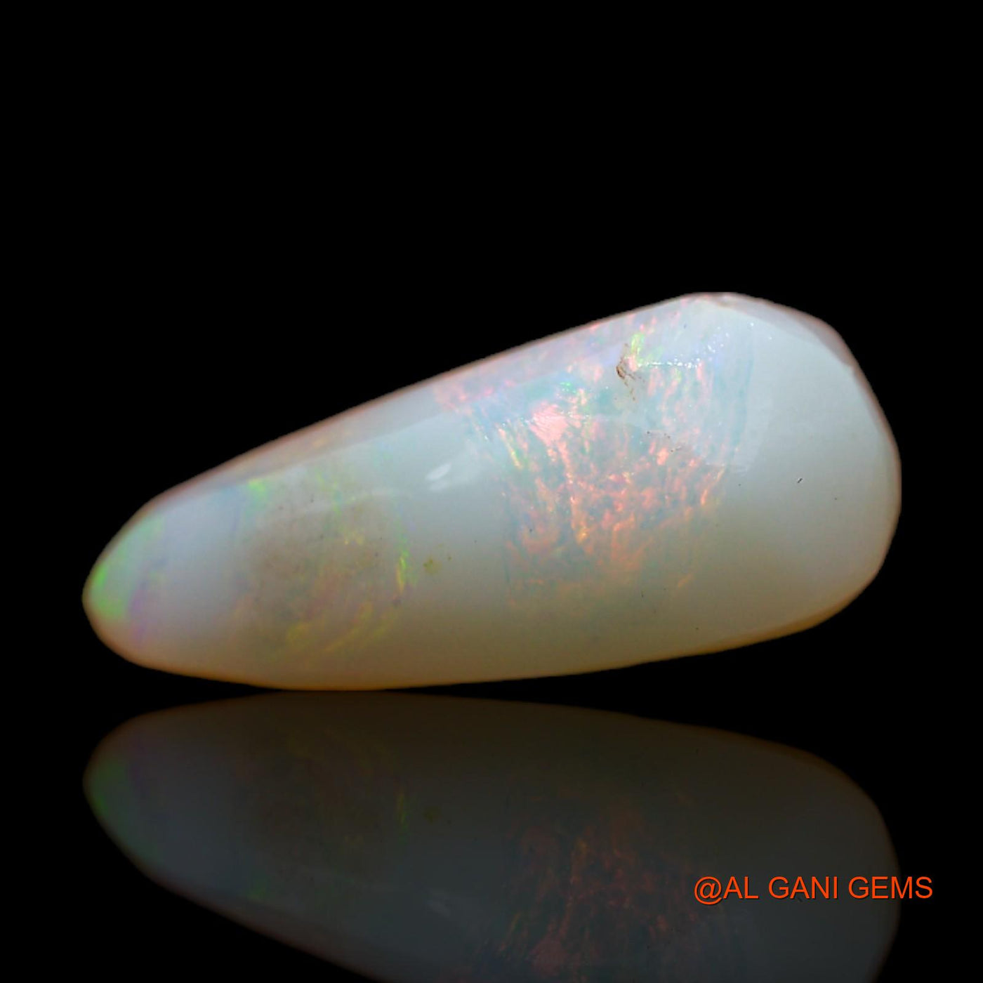 Natural Fire Opal Gemstone 3.00 Cts Loose Fancy Rough From Australia 15x6x5 mm RC-975