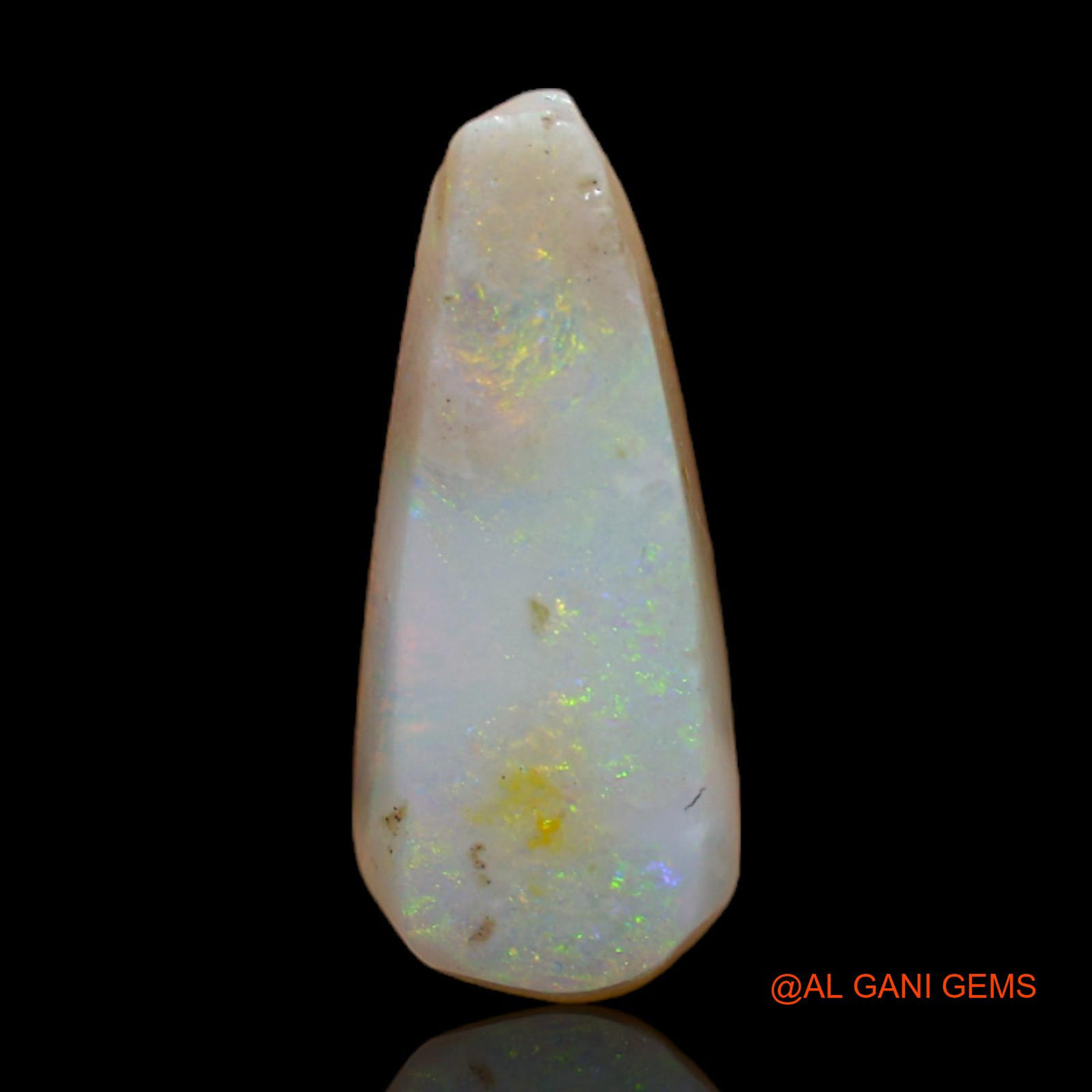 Natural Fire Opal Gemstone 3.00 Cts Loose Fancy Rough From Australia 15x6x5 mm RC-975