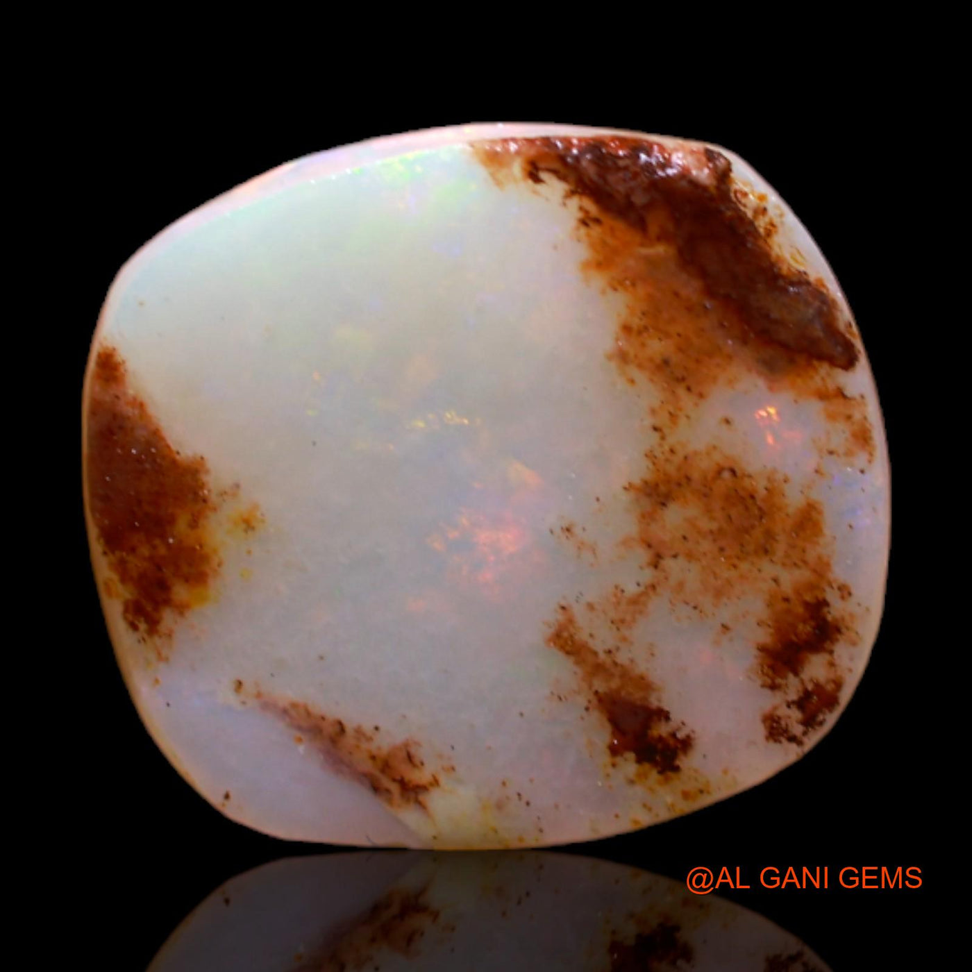 3.00 Cts Natural Australian Fire Opal Loose Gemstone Oval Rough 13x11x3 mm RC-976