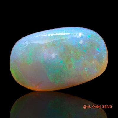 Natural Untreated Fire Opal Loose Gemstone Oval Rough From Australia 3.00 Cts 14x8x4 mm RC-977