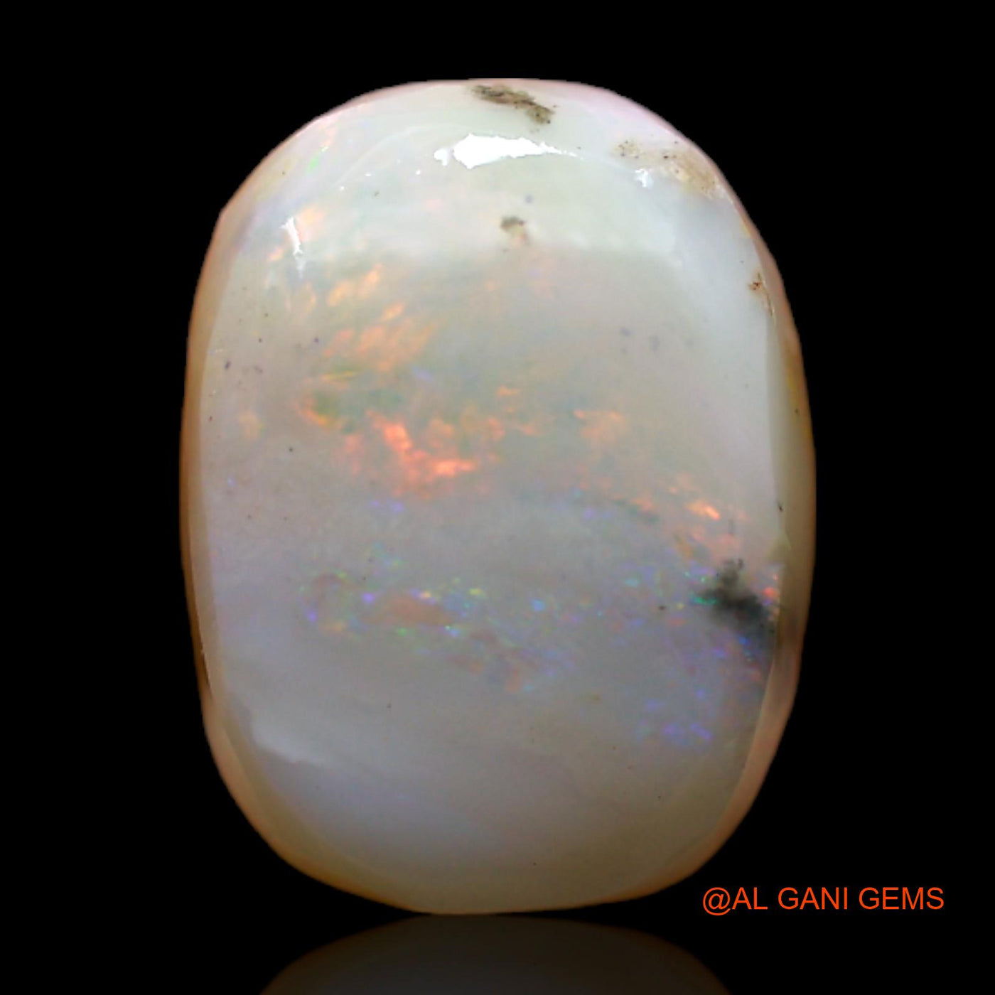 5.00 Cts Natural Australian Fire Opal Loose Gemstone Oval Rough 12x9x5 mm RC-978