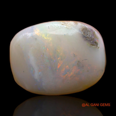 5.00 Cts Natural Australian Fire Opal Loose Gemstone Oval Rough 12x9x5 mm RC-978