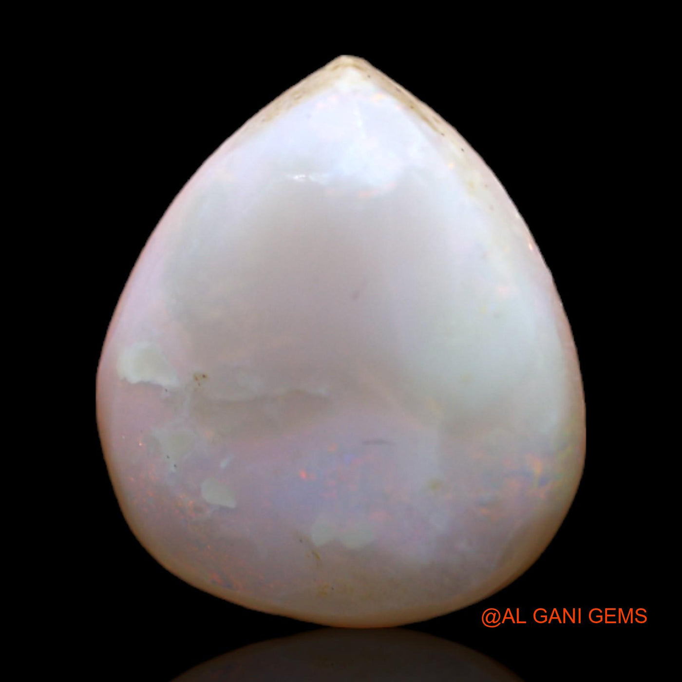 4.00 Cts Natural Australian Fire Opal Loose Gemstone Pear Rough 13x11x4 mm RC-979