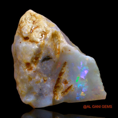 8.00 Cts Natural Australian Fire Opal Loose Gemstone Fancy Rough 16x13x8 mm RC-97