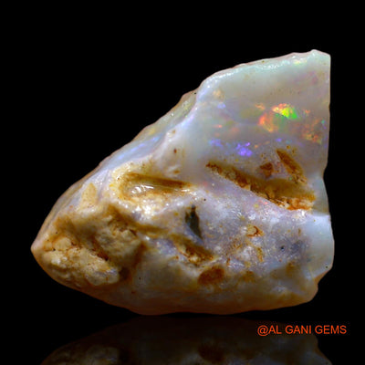 8.00 Cts Natural Australian Fire Opal Loose Gemstone Fancy Rough 16x13x8 mm RC-97