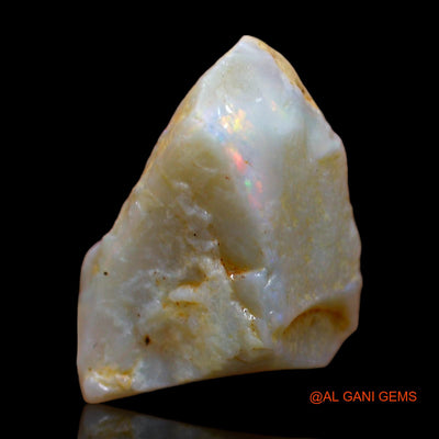 8.00 Cts Natural Australian Fire Opal Loose Gemstone Fancy Rough 16x13x8 mm RC-97