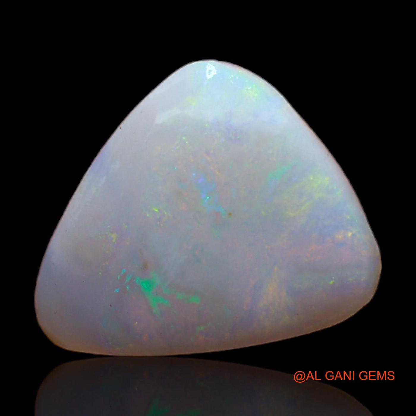 2.00 Cts Natural Australian Fire Opal Trillion Rough Loose Gemstone For Jewelry 12x11x2 mm RC-980