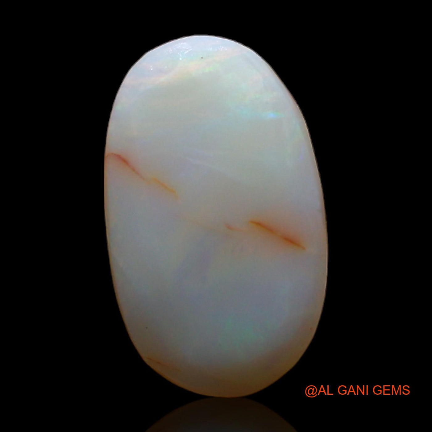 3.00 Cts Natural Australian Fire Opal Loose Gemstone Oval Rough 14x8x3 mm RC-981