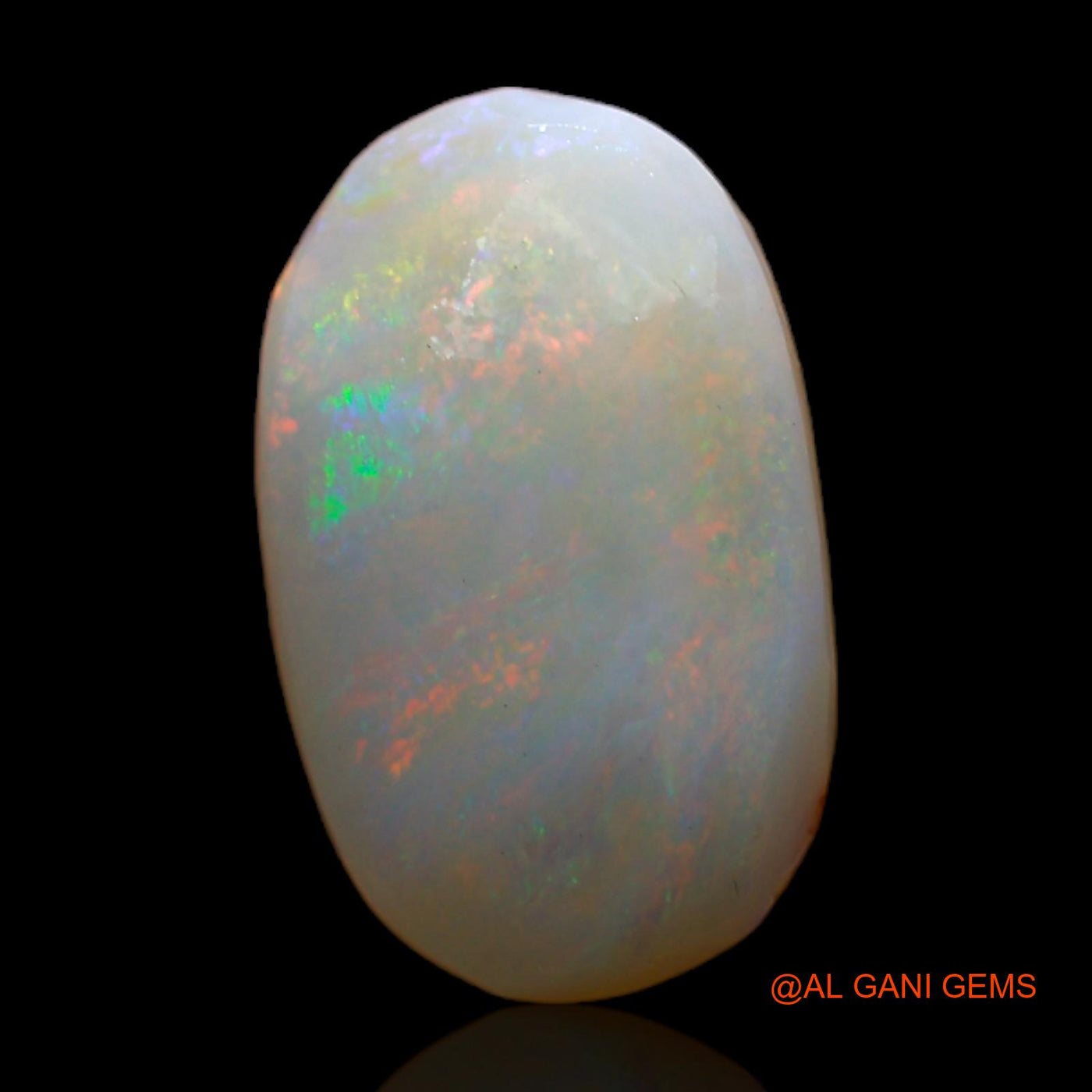 3.00 Cts Unheated Australian Fire Opal Loose Gemstone Oval Rough Natural 14x8x3 mm RC-982