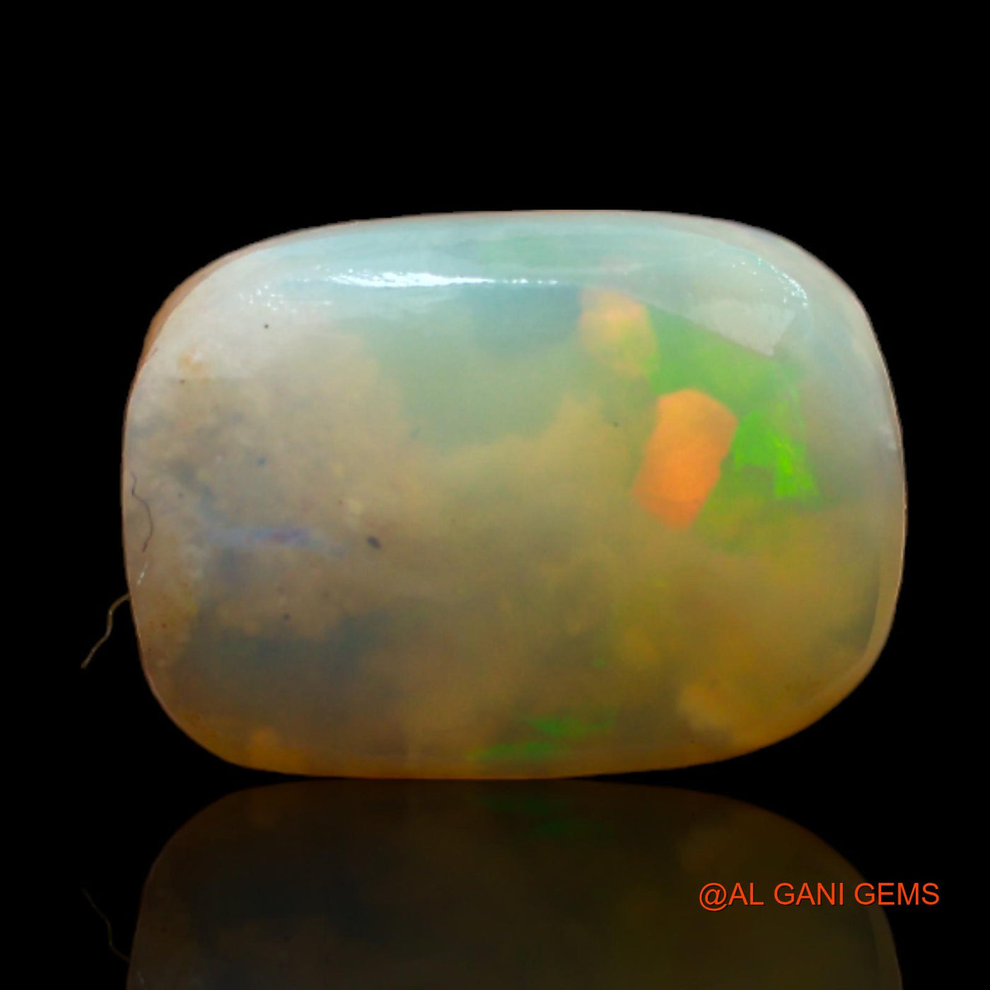 4.00 Cts Natural Australian Fire Opal Loose Gemstone Oval Rough 13x8x4 mm RC-983