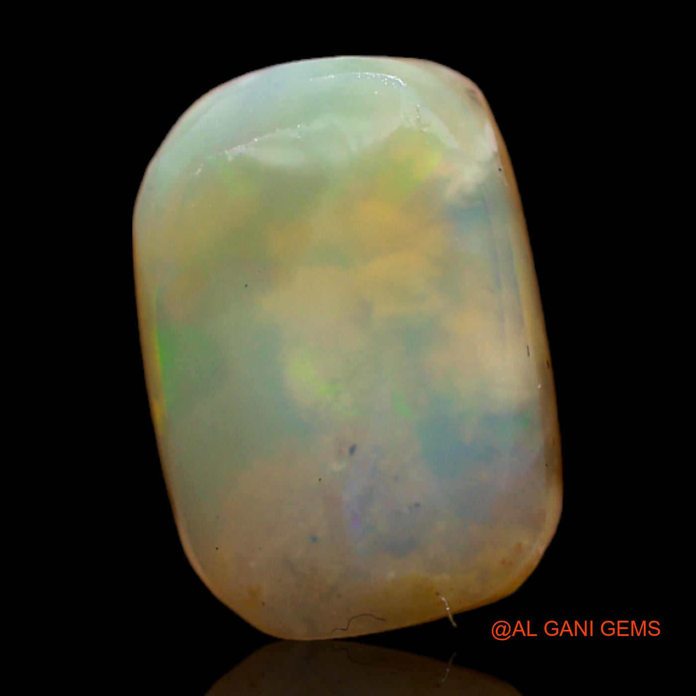 4.00 Cts Natural Australian Fire Opal Loose Gemstone Oval Rough 13x8x4 mm RC-983