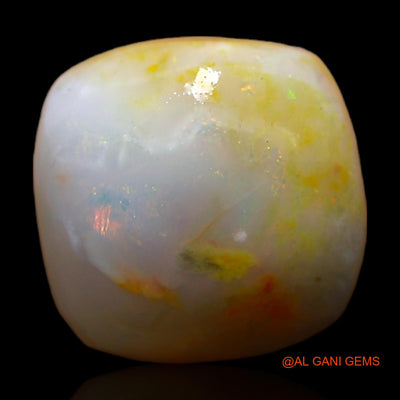 5.00 Cts Natural Australian Fire Opal Loose Gemstone Oval Rough 11x11x6 mm RC-987
