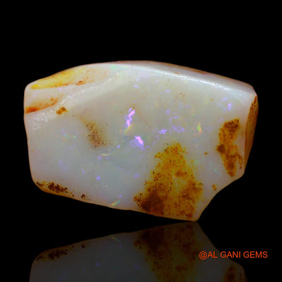 8.00 Cts Natural Australian Fire Opal Loose Gemstone Fancy Rough 17x11x6 mm RC-98