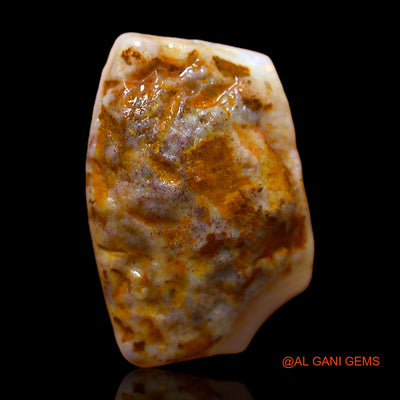 8.00 Cts Natural Australian Fire Opal Loose Gemstone Fancy Rough 17x11x6 mm RC-98