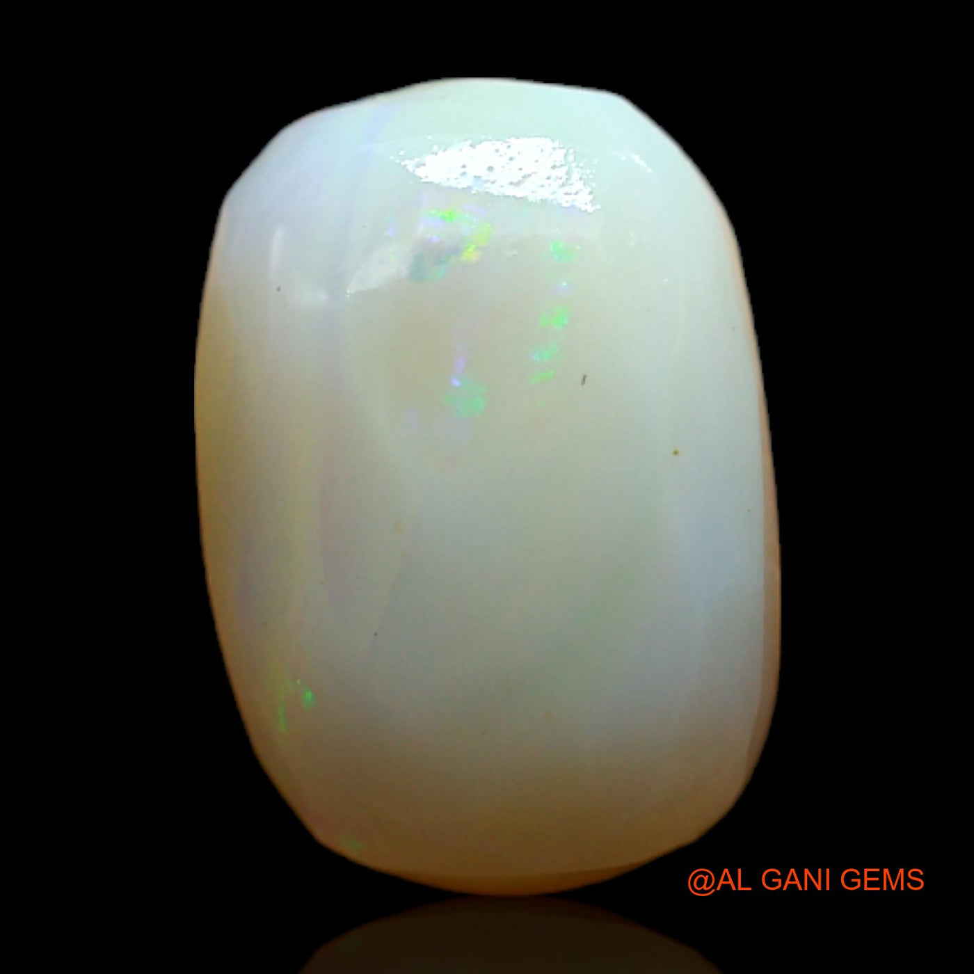 Natural Untreated Fire Opal Loose Gemstone Oval Rough From Australia 4.00 Cts 12x8x5 mm RC-996