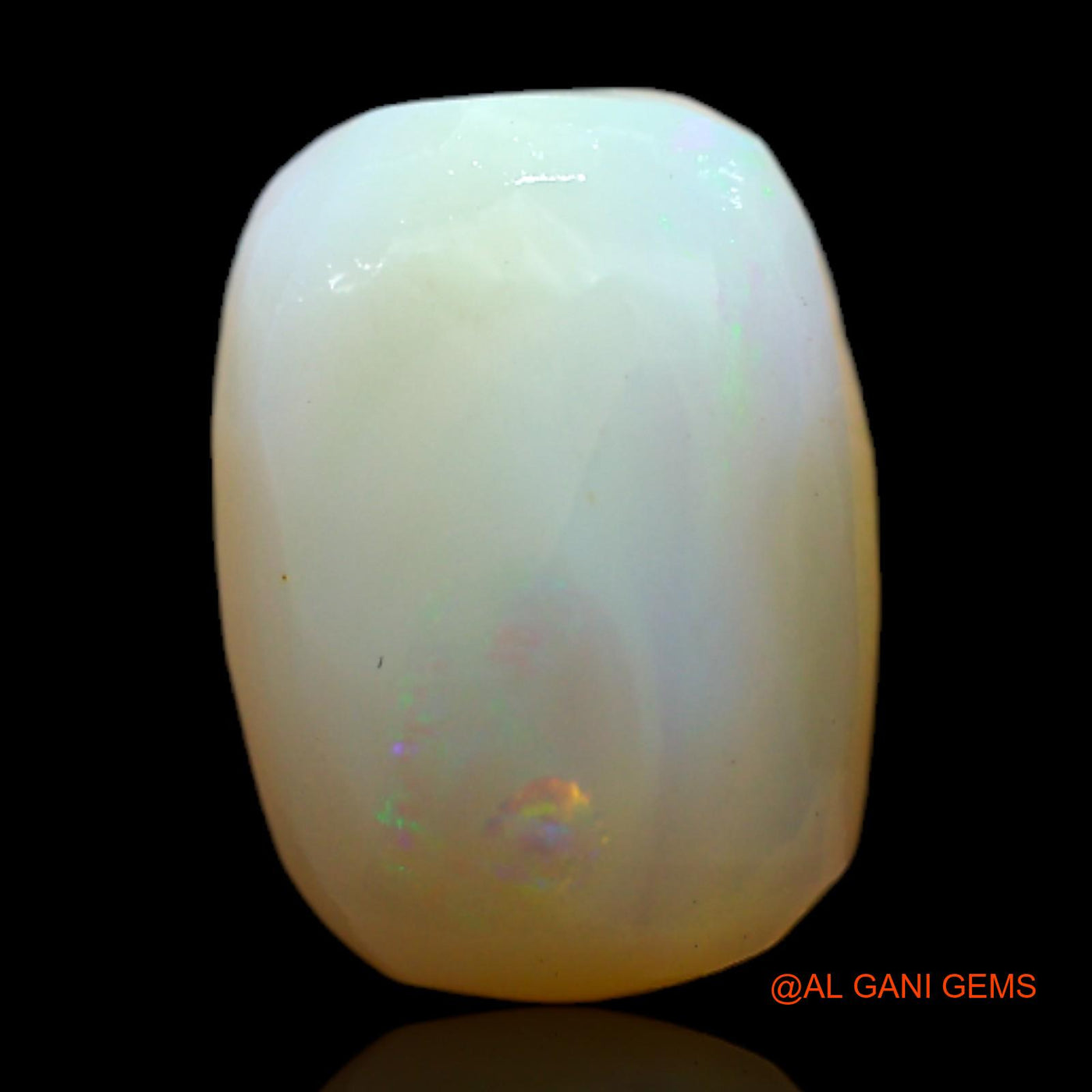 Natural Untreated Fire Opal Loose Gemstone Oval Rough From Australia 4.00 Cts 12x8x5 mm RC-996