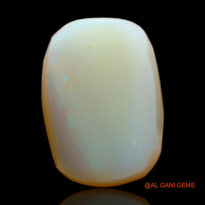 Natural Untreated Fire Opal Loose Gemstone Oval Rough From Australia 4.00 Cts 12x8x5 mm RC-996