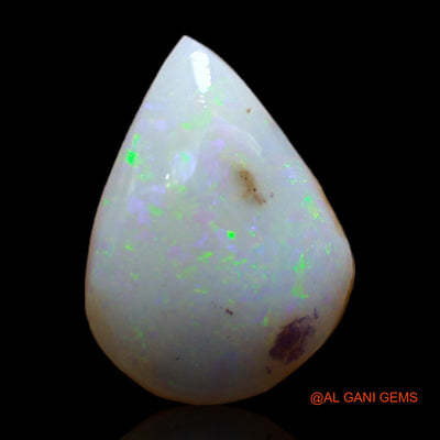 Natural Fire Opal Gemstone 2.80 Cts Loose Pear Rough From Australia 13x9x4 mm RC-997