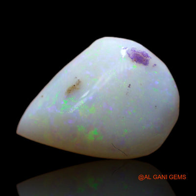Natural Fire Opal Gemstone 2.80 Cts Loose Pear Rough From Australia 13x9x4 mm RC-997