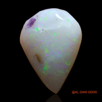 Natural Fire Opal Gemstone 2.80 Cts Loose Pear Rough From Australia 13x9x4 mm RC-997