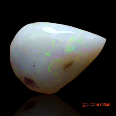 Natural Fire Opal Gemstone 2.80 Cts Loose Pear Rough From Australia 13x9x4 mm RC-997