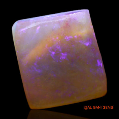 2.00 Cts Natural Australian Fire Opal Loose Gemstone Square Rough 10x9x2 mm RC-998
