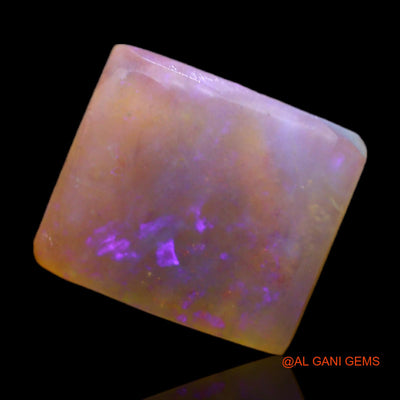 2.00 Cts Natural Australian Fire Opal Loose Gemstone Square Rough 10x9x2 mm RC-998