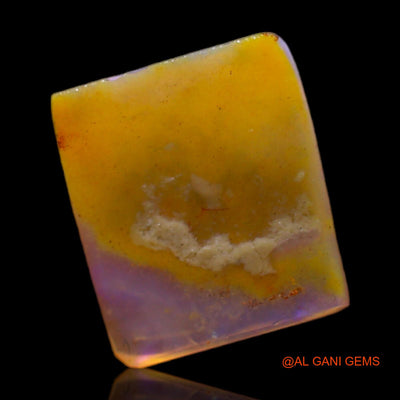 2.00 Cts Natural Australian Fire Opal Loose Gemstone Square Rough 10x9x2 mm RC-998