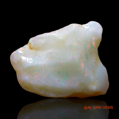 Natural Fire Opal Gemstone 7.00 Cts Loose Fancy Rough From Australia 16x13x6 mm RC-99