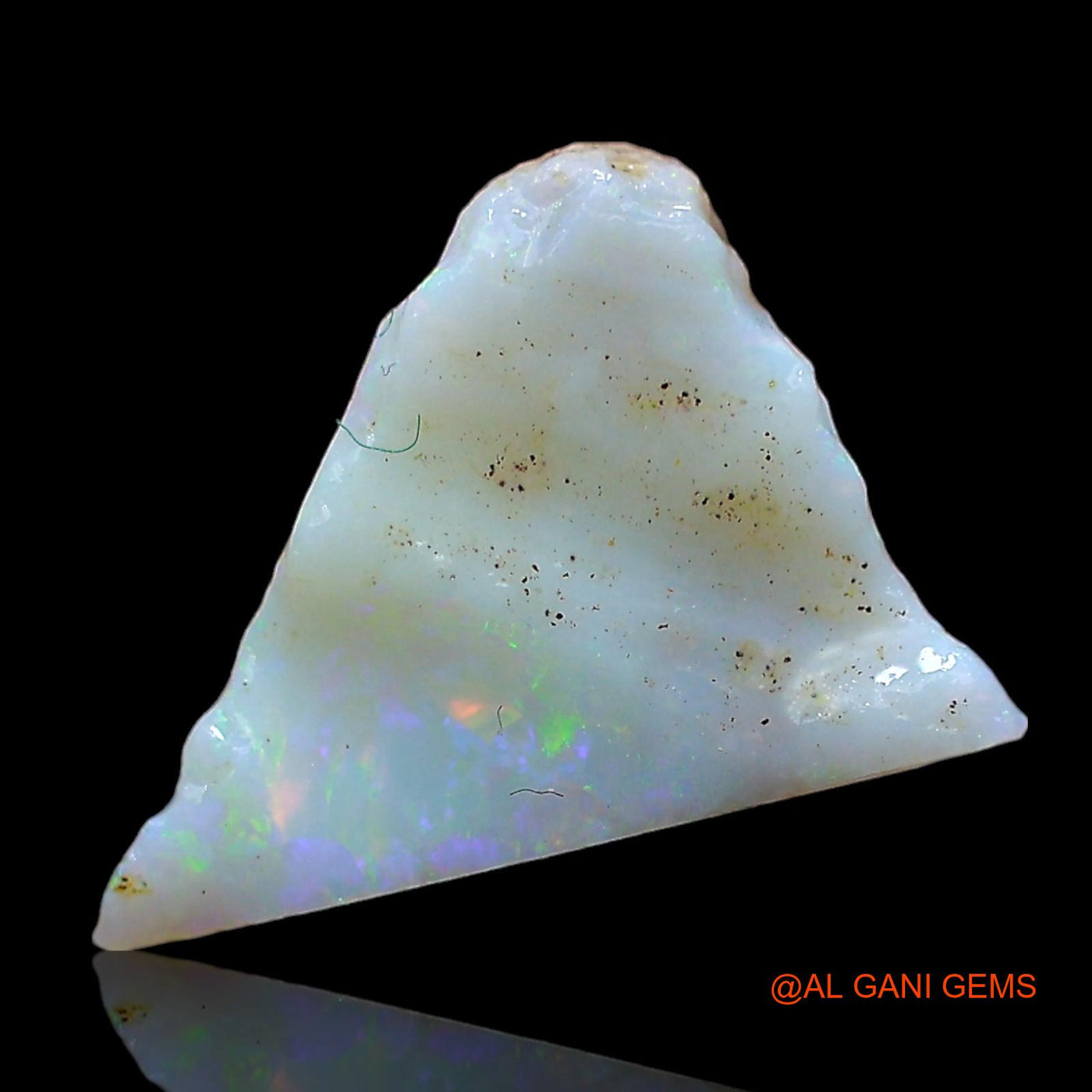2.00 Cts Unheated Australian Fire Opal Loose Gemstone Fancy Rough Natural 12x10x4 mm RD-104