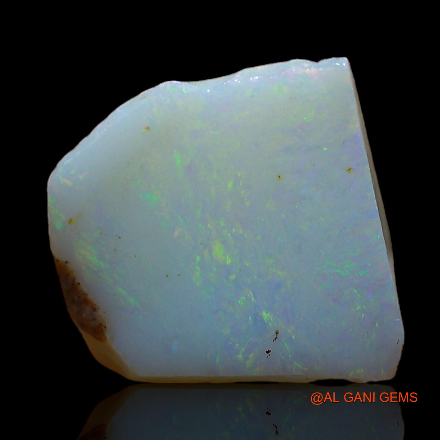 3.00 Cts Natural Australian Fire Opal Loose Gemstone Fancy Rough 10x10x4 mm RD-115