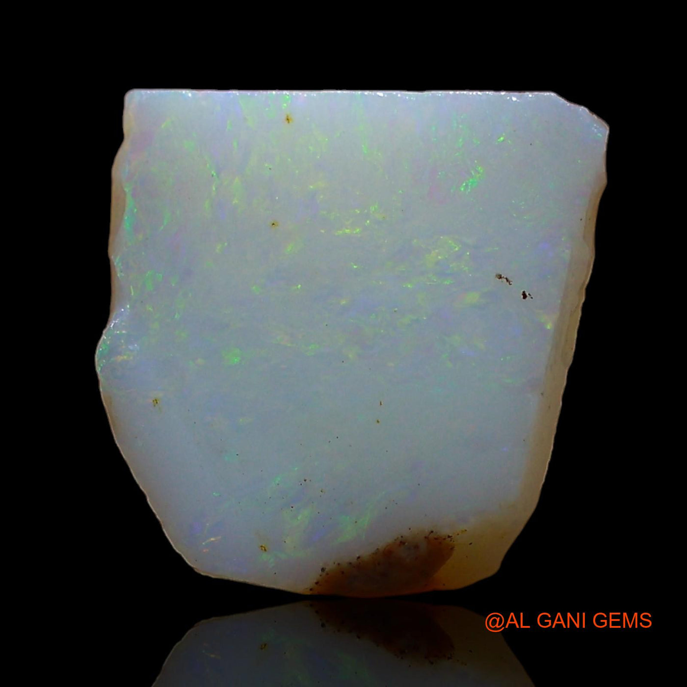 3.00 Cts Natural Australian Fire Opal Loose Gemstone Fancy Rough 10x10x4 mm RD-115
