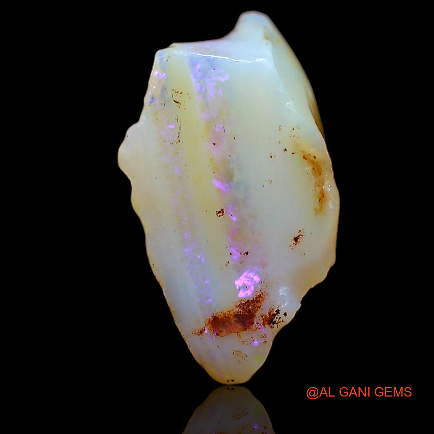 3.00 Cts Natural Australian Fire Opal Fancy Rough Loose Gemstone For Jewelry 15x8x6 mm RD-117