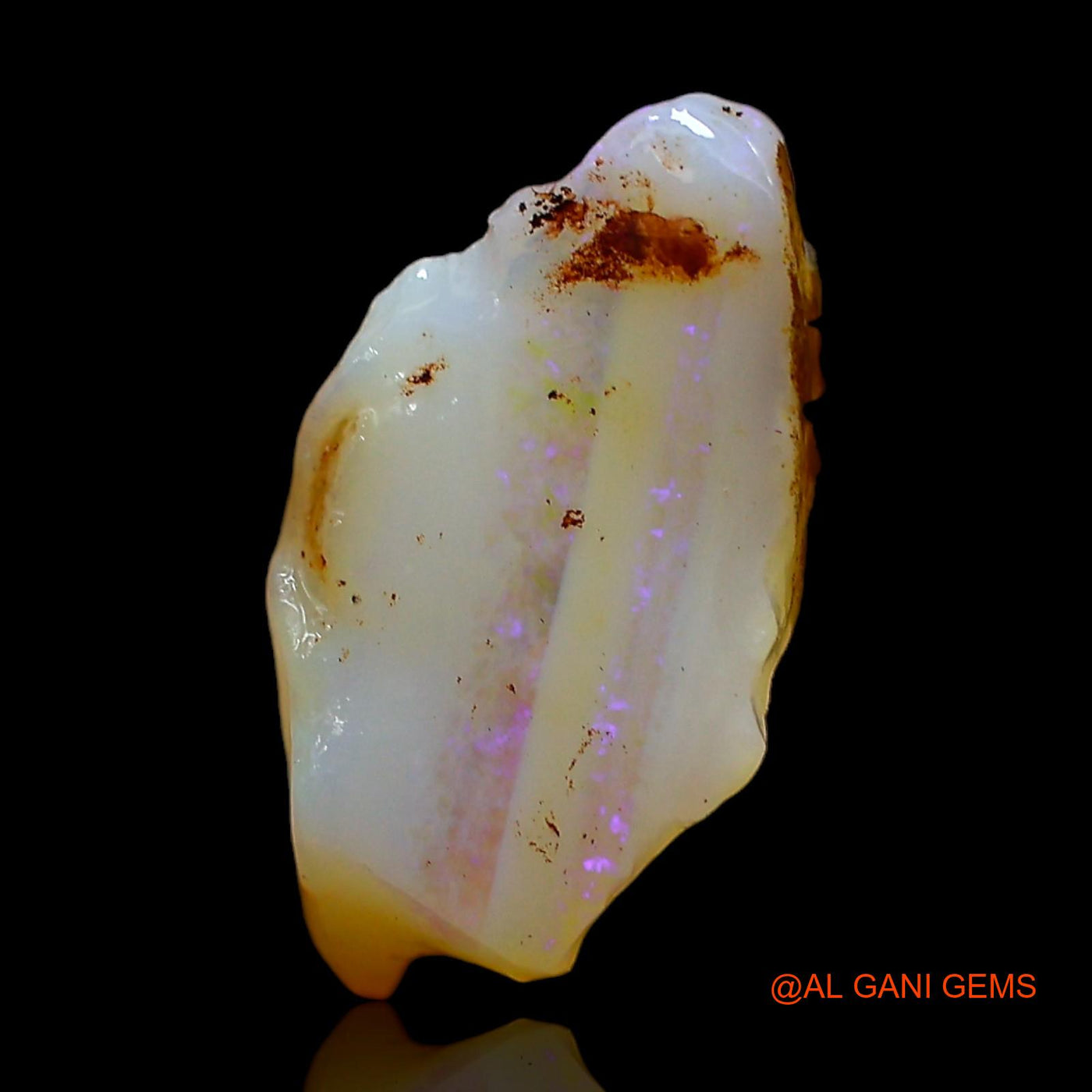 3.00 Cts Natural Australian Fire Opal Fancy Rough Loose Gemstone For Jewelry 15x8x6 mm RD-117