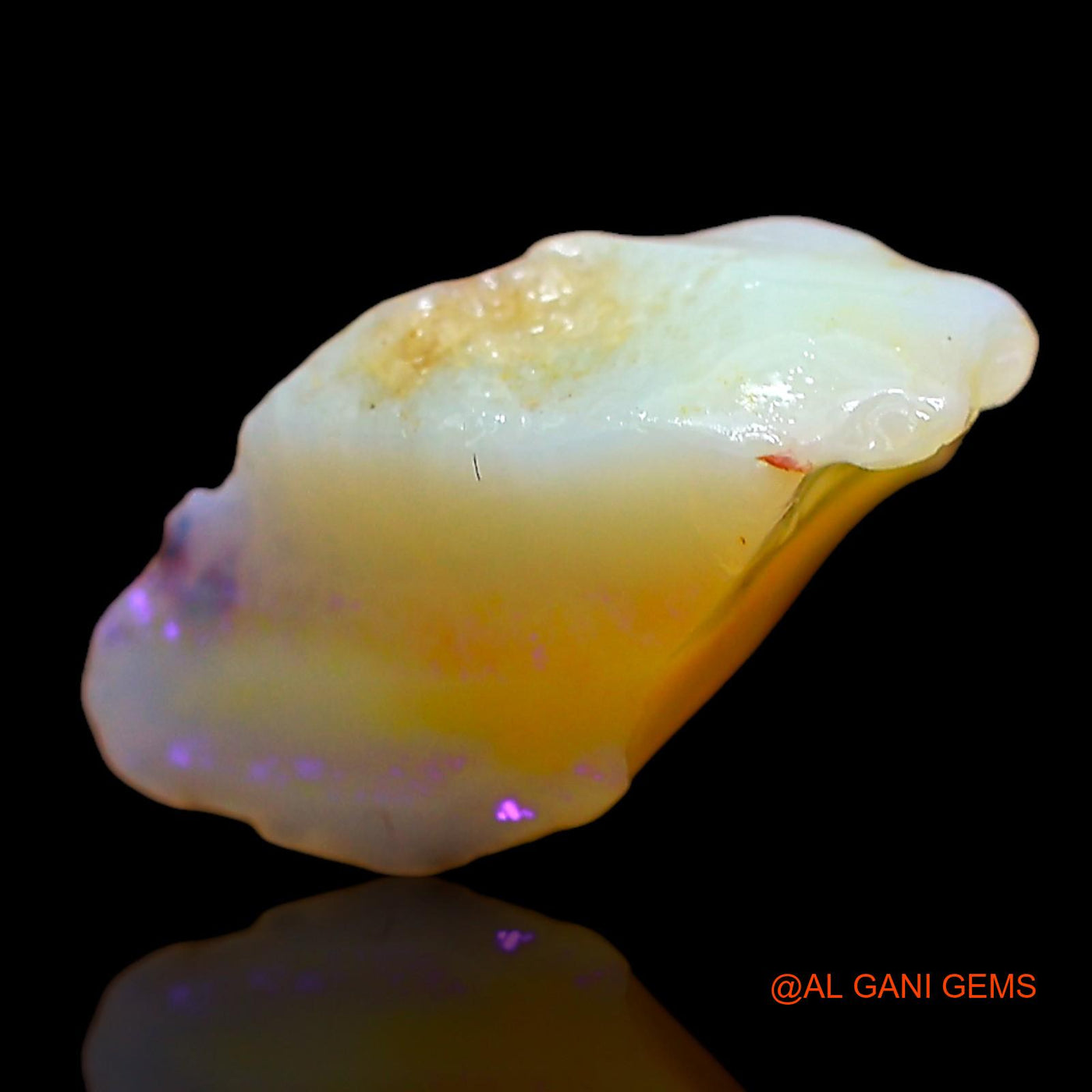 3.00 Cts Natural Australian Fire Opal Fancy Rough Loose Gemstone For Jewelry 15x8x6 mm RD-117