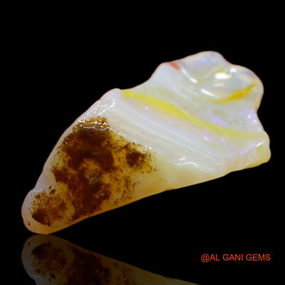 3.00 Cts Natural Australian Fire Opal Fancy Rough Loose Gemstone For Jewelry 15x8x6 mm RD-117