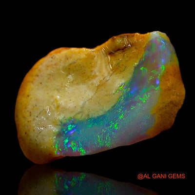 2.00 Cts Natural Australian Fire Opal Loose Gemstone Fancy Rough 12x8x4 mm RD-120