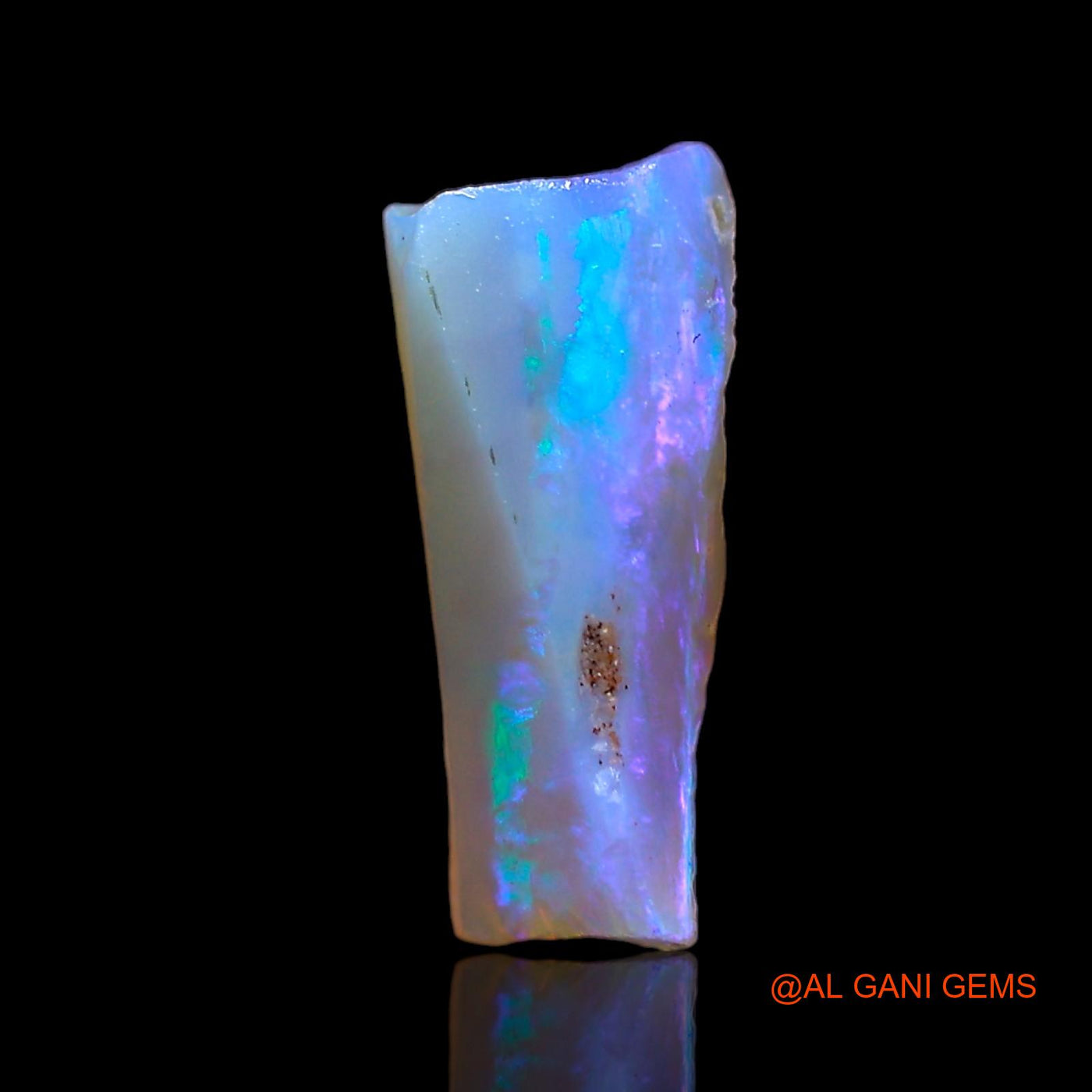 Natural Untreated Fire Opal Loose Gemstone Fancy Rough From Australia 3.00 Cts 13x8x4 mm RD-121