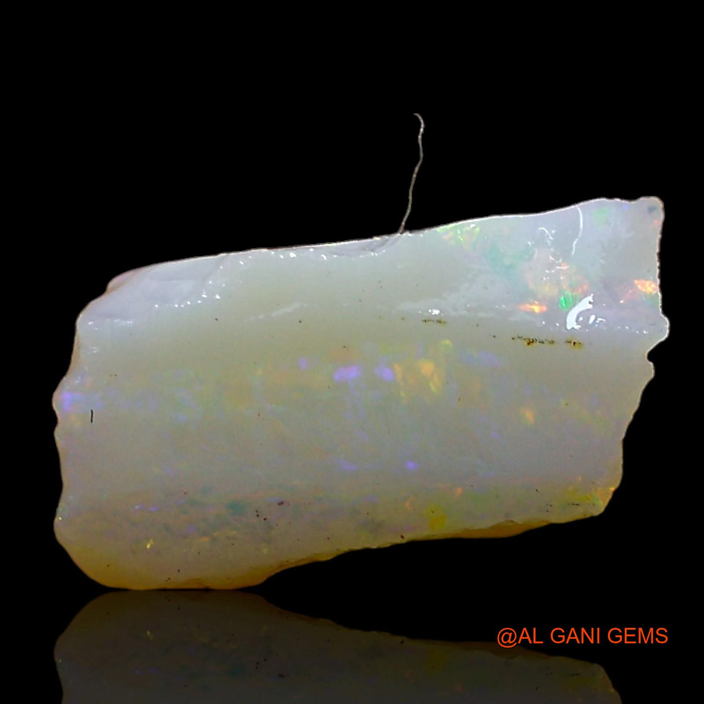 3.00 Cts Unheated Australian Fire Opal Loose Gemstone Fancy Rough Natural 10x9x6 mm RD-122