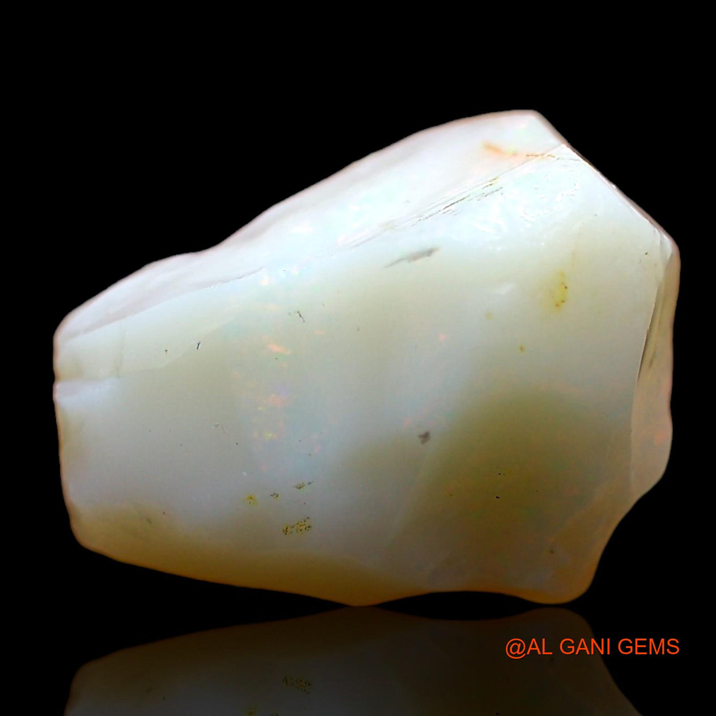 4.00 Cts Natural Australian Fire Opal Loose Gemstone Fancy Rough 12x9x6 mm RD-125