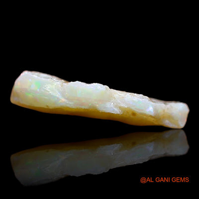 1.00 Cts Natural Australian Fire Opal Loose Gemstone Fancy Rough 14x10x2 mm RD-126